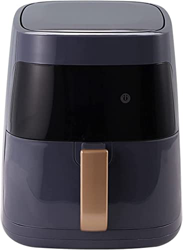 Bevis David Freidora de aire menos patatas fritas hogar horno multifunción freidora eléctrica 5L gran capacidad máquina de barbacoa (color: azul) en oferta