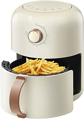 Bevis David Freidora de Aire 1.8L Freidora eléctrica Multifuncional for el hogar de pequeña Capacidad Máquina de Papas Fritas Completamente automática