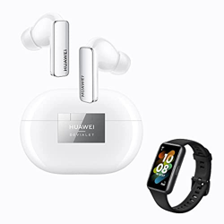 HUAWEI FreeBuds Pro 2 Blanco+Band 7 Negro, Devialet, Doble Altavoz, Voz cristalina, ANC Inteligente, Triple EQ Adaptivo, Doble conexión, Hi-Res Audio en oferta