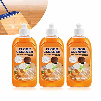 OADAA Powerful Decontamination Floor Cleaner, 100ML Wood Floor Cleaning Tile Cleaner (3PCS)