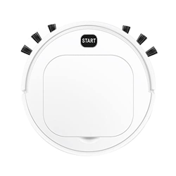 Veizao Barredora EléCtrica Robot Aspirador Inteligente MáQuina de Barrido DoméStico para Pelos de Mascotas Alfombras Robots AutomáTicos de Limpieza precio