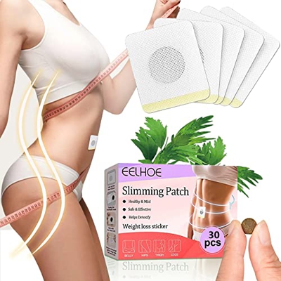 30 parches adelgazantes, para quemar grasa en el vientre, para abdomen, para adelgazar la cintura, cintura con cubo, gran eficacia y seguridad