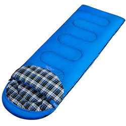 CIYAZA Saco de Dormir al Aire Libre Adulto Invierno Camping Almuerzo Bolsa Algodón Repelente al Agua Se Puede Coser, Blue, r características