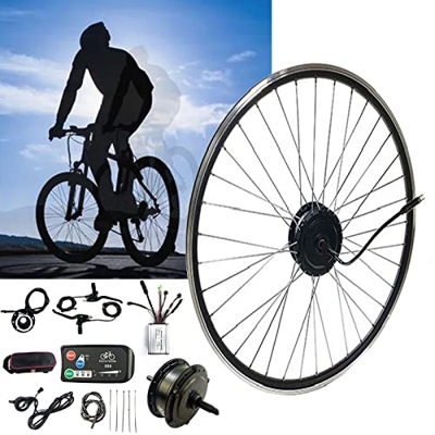 TOOJUN Kit de Bicicleta eléctrica 250W E-Bike Kit de Bicicleta eléctrica 26 Pulgadas Motor de Cubo de Rueda Trasera Delantera LED880 Metro para Bicicl