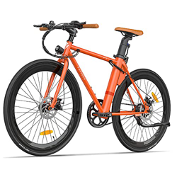 Bicicleta eléctrica Fafrees F1, Bicicleta de Carretera eléctrica para Adultos de 250W con neumáticos 700C * 28C, batería extraíble de 36V 8.7Ah, 25km/ precio