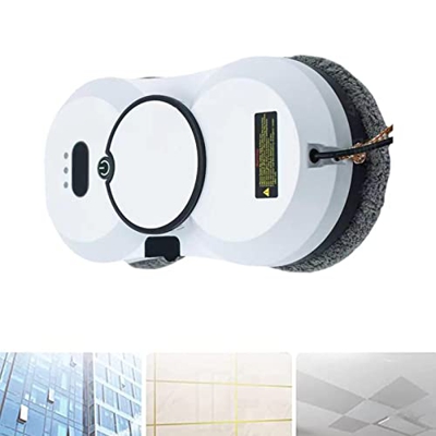 USGitke Robot Limpiacristales Ventana,Robot Limpiacristales Automático Inteligente Sensores Reconocimiento De Superficies Y Bordes,para Limpieza De Cr