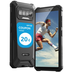Teléfono Móvil Resistente IIIF150 H2022, 5.5" HD+ Smartphone Todoterreno, 4GB+32GB, 256GB Expandible Movil Antigolpes, 4800mAh, 13MP IP68/IP69K Imperm en oferta