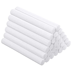 Evarbuild Humidificador Grande de 8X200Mm Atomizador de Filtro de Aroma Bastoncillo de AlgodóN de Repuesto Paquete de 50 Filtros Humidificadores Que S características