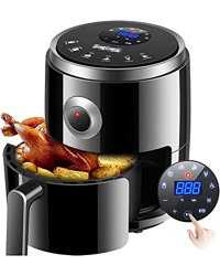DBHFGJMN Freidora De Aire Multifuncional De 3,2 L, Sin Aceite, Cocina Baja En Grasa, Cocina De Aire Digital, Horno, Control De Temperatura Ajustable,  características
