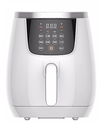 DBHFGJMN Mini Freidora De Aire De 3,5 L con Pantalla Digital LCD, 1300 W, Sin Aceite, Cocina Baja En Grasa, 4 Modos, Horno Eléctrico, 60 Min, Temporiz