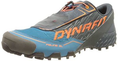 Dynafit Feline SL, Zapatillas de Running Hombre, Bluejay/Shocking Orange, 44 EU