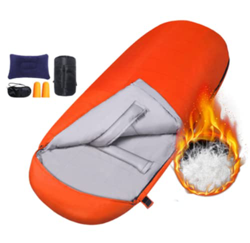 CIYAZA Saco De Dormir De Invierno Saco De Dormir Alargado Y Ensanchado para Adultos Saco De Dormir De Pato Blanco Engrosado Al Aire Libre Ultraligero  en oferta