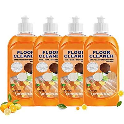 HHZR Powerful Decontamination Floor Cleaner, Multipurpose Cleaning Concentrate, All-Purpose Cleaner Wood Floor Cleaner Tile Floor Cleaner, Pet Safe Fl
