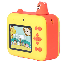 RTLR Cámara de impresión, cámara de impresión instantánea para niños Puerto USB 1000mAh Batería 2.4in Lente Dual HD 1080P para Viajes en oferta