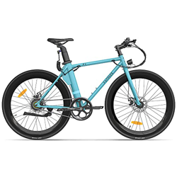 Bicicleta eléctrica Fafrees F1, Bicicleta de Carretera eléctrica para Adultos de 250 W con neumáticos 700C*28C, batería extraíble de 36 V 8,7 Ah, Azul precio