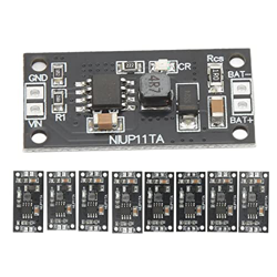 Oumefar Módulo de Banco de Energía Placa PCB Placa de Módulo de Carga Resistente Y Estable DC 4.5V-5.5V Fácil Instalación para Batería NiMH NiCd(1S 1. características
