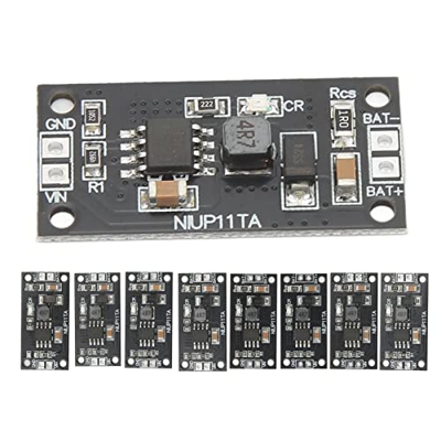 Oumefar Módulo de Banco de Energía Placa PCB Placa de Módulo de Carga Resistente Y Estable DC 4.5V-5.5V Fácil Instalación para Batería NiMH NiCd(1S 1.
