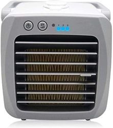 Jrechio Ventilador de Aire Acondicionado, Espacio Personal silencioso silencioso for Oficina, hogar, Mini Ventilador de Aire USB, humidificador de ref características