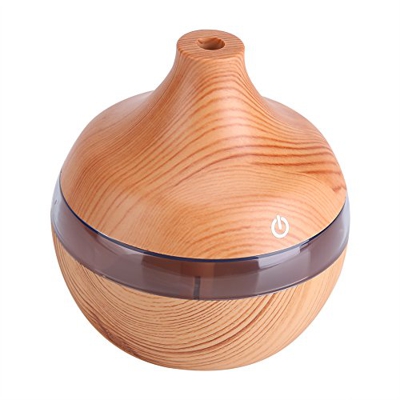 Gaeirt Humidificador de Aroma, Purificador de Aire, Humidificador Táctil, Humidificador Táctil LED de 300 Ml, Humidificador Táctil LED para Homeyoga, 