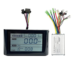 Controlador de bicicleta eléctrica de 36V y 48V, Panel de pantalla LCD, repuesto impermeable para bicicleta eléctrica, accesorio para reparación de pa precio