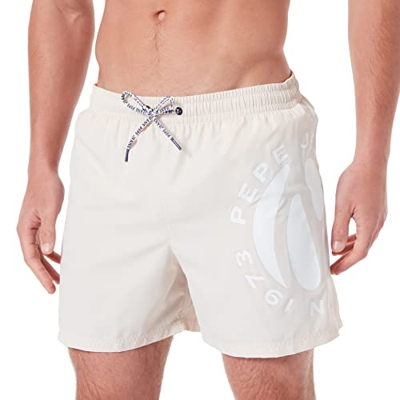 Pepe Jeans Renzo D Bañador de una Pieza, 819stucco, L para Hombre