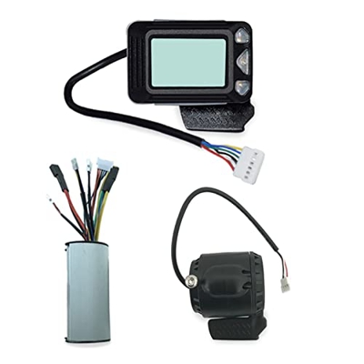 Genggeng Pantalla LCD del Freno del Controlador de Scooter 2 4v 250w Controlador de Scooter eléctrico Motor sin escobillas Accesorio de Bicicleta eléc