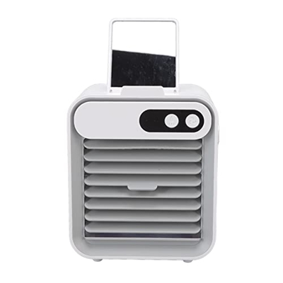 HEEPDD Aire Acondicionado portátil de 3 velocidades de enfriamiento rápido Mini Aire Acondicionado Viento Fuerte para el hogar Blanco