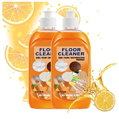 OILK Powerful Decontamination Floor Cleaner, Multi Surface Floor Cleaner, Floor Cleaner for Hardwood, Tile, and Floors-100ml (2pcs)