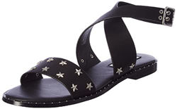 Pepe Jeans Hayes Star, Sandal Plana. Mujer, 999 Negro, 41 EU características