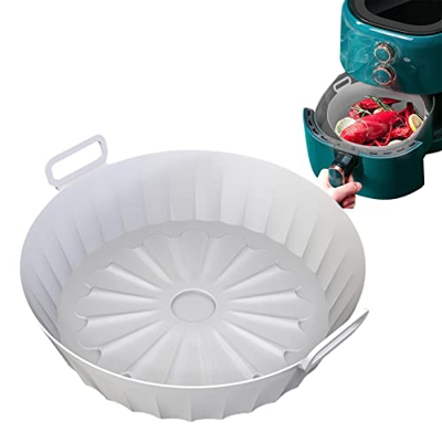 Siimred Revestimientos de Silicona para freidoras de Aire | Revestimientos de Silicona de Grado alimenticio para freidora de Aire - Reemplazo de reves