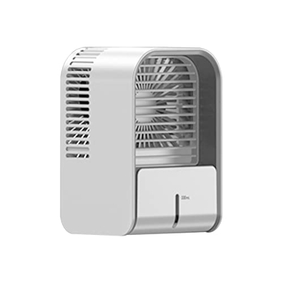 MasterUnion # 1Djv10 Aire acondicionado portátil USB cargable personal mini aire acondicionado con 3 velocidades con humidificador para la oficina en 