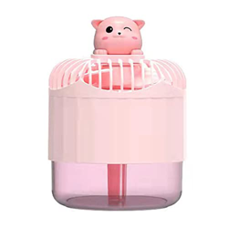 MasterUnion #jp906C Misting Mini Ventilador Portátil Personalizado Cool-Ing Humidificador Ventilador Silencioso USB o Recargable Adecuado para el Hoga características