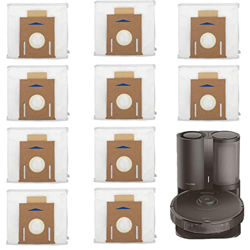 JYFanse Bolsa de Polvo de Robot de Barrido,Paquete de 10 Bolsas T8 compatibles con aspiradora T8 T9 T8 MAX | Accesorios para Robots de Barrido de Gran características
