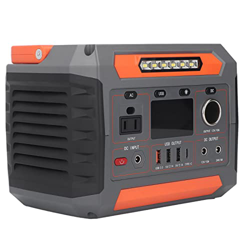 Energía móvil, estación de energía portátil, puertos múltiples livianos, salida de 12 V regulada, cargador inalámbrico de emergencia para el hogar Pro en oferta