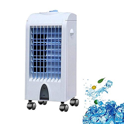 Enfriador evaporativo portátil para Interiores y Exteriores, Enfriador de pantano con Ventilador de Torre, Aire Acondicionado, humidificador y soplado