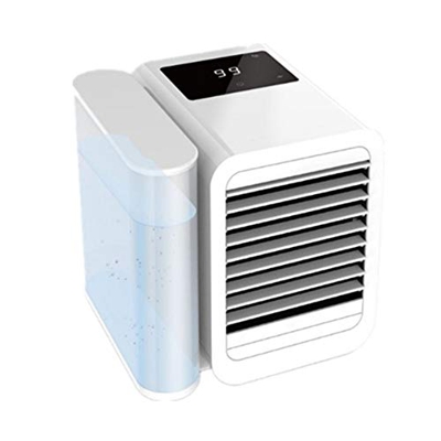 Enfriador de Aire portátil 3 en 1, Ventilador de Aire Acondicionado Personal con Carga USB, purificador de humidificador, Ventilador de Escritorio con