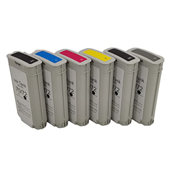 BAQU Compatible 72 Reemplazo de Cartucho de Tinta para HP DesignJet T1100 T1100S T1100MFP T610 T620 T1120PS T790 T1200 T1300 T2300 Impresoras 1set características