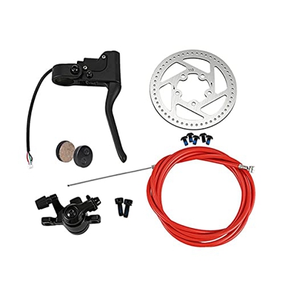Genggeng Juego de la cabela de la cabela del Disco de la Palanca de Freno Conjunto Compatible con Xiaomi MIJIA M365 Reemplazo de Piezas de Scooter elé