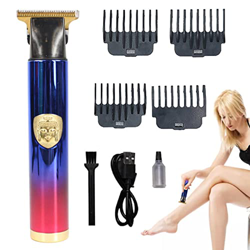 A/R Cortapelos inalámbrico Vintage T9 | Recortadora de Barba en Relieve Recargable para Hombres - Kit de Aseo Recargable con 4 peines guía Cortapelos, características