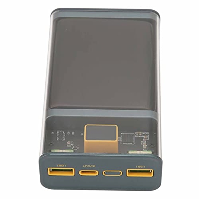 ciciglow Cargador Portátil, 20000mah PD20W Dual USB 22.5W Carga Rápida de Teléfono de Ultra Alta Capacidad, Paquete de Batería de Teléfono Celular Com
