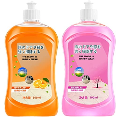 500ml Powerful Decontamination Floor Cleaner, Wood Floor Cleaning Tile Cleaner, Wood Floor Polishing Brightening Tile Cleaner for Wall Tiles, Hardwood