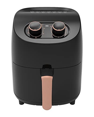 DBHFGJMN Freidoras De Aire Sin Aceite De 3,5 L, Cocina De Circulación De Aire Caliente De 1000 W, Múltiples Modos De Cocción, Control De Temperatura A