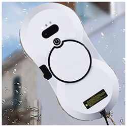 ATRNA Robot Limpiador Ventanas, Robot Limpiacristales Detección Inteligente Percibir Borde Robot Automático Limpieza Cristales Limpieza-White precio