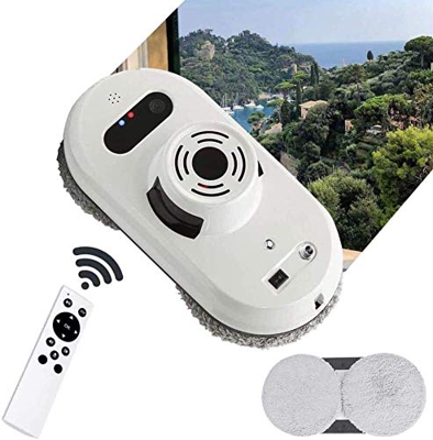 GMUJIAO Inteligente Window Cleaning Robot, Limpiadores De Ventanas Herramientas, Inteligente De Control Remoto, Sistema De Vacío De Adsorción, para Es