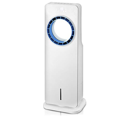 Mini Ventilador Enfriador de Aire, Aire Acondicionado móvil, humidificador, purificador de Aire con 3 velocidades de Viento, Aire de enfriamiento rápi