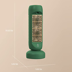 #420sJQ portátil automático remoto cabeza aire acondicionado USB personal mini aire acondicionado con 3 velocidades con cabeza automática Sha, Verde#q en oferta