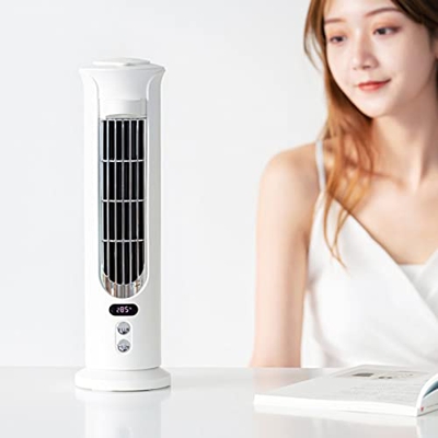 #G7q5wk Aire Acondicionado Portátil USB Retro Torre Ventilador Automático Sacudiendo Cabeza Humedecida Enfriador con 3 Velocidades para Hogar Oficina 