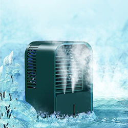 MasterUnion #0x067S Aire Acondicionado Portátil USB Cargable Personal Mini Aire Acondicionado Con 3-Velocidad Con Humidificador Para Oficina En Casa,  características
