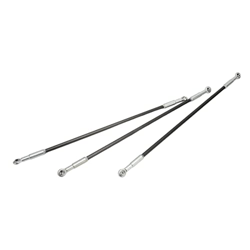 Zunate Kit de Varilla de Impresora 3D de 3 Uds, Poste de Impresora 3D de Fibra de Carbono de 290mm/11,4 Pulgadas 3mm, Reemplazo de Biela de Tracción d características