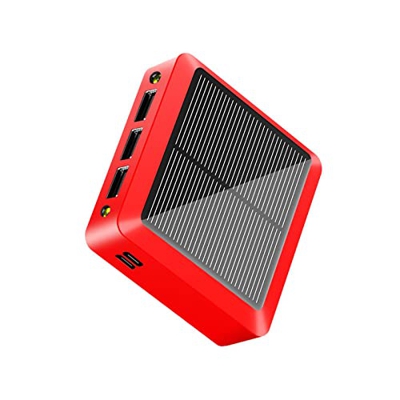 Batería De Banco De Energía Solar De 29800 Mah, Recargable Para Batería Externa PortáTil De Carga ráPida Con Linterna 3 Puertos Usb Batería De Banco D